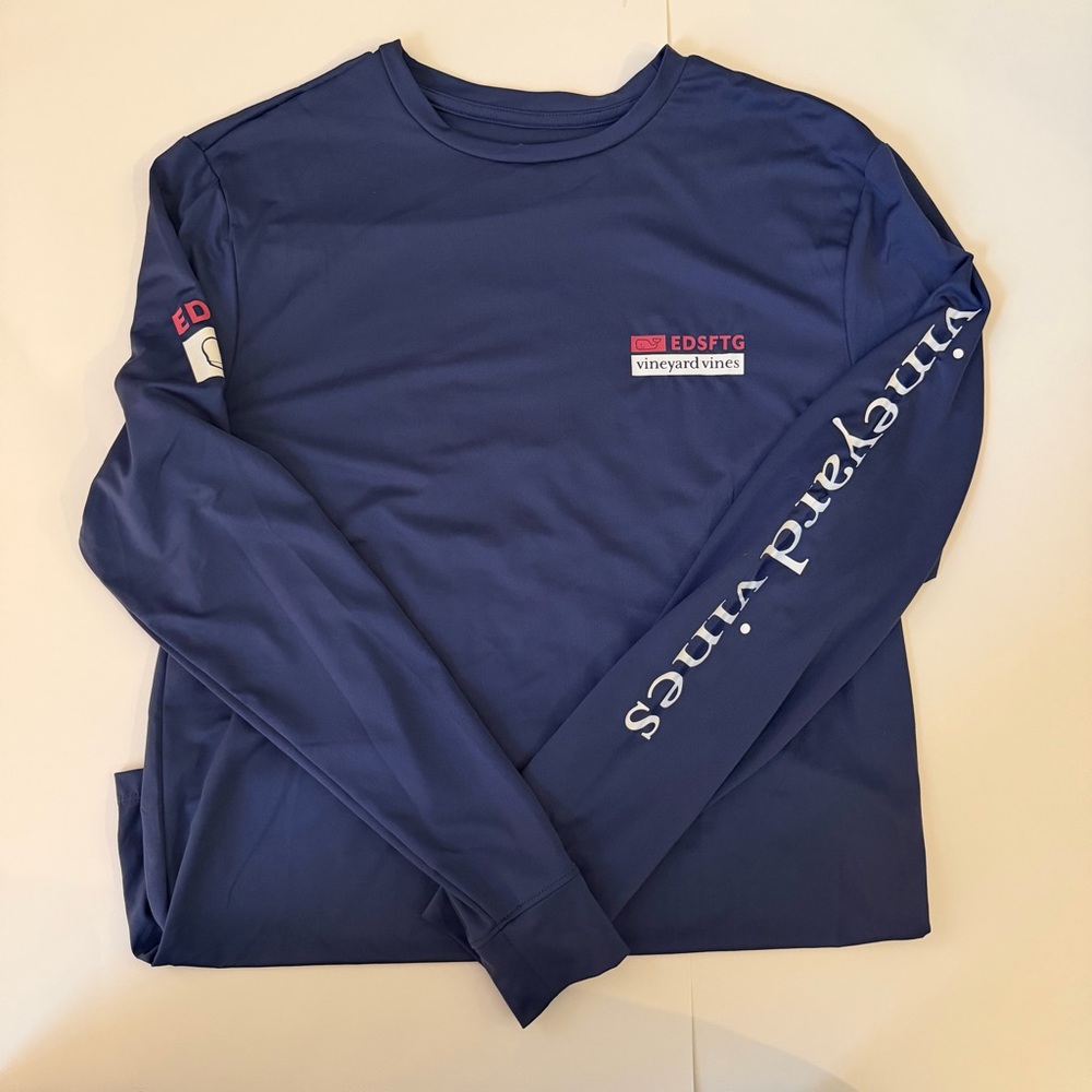 Vineyard Vines Performance Navy Shirt